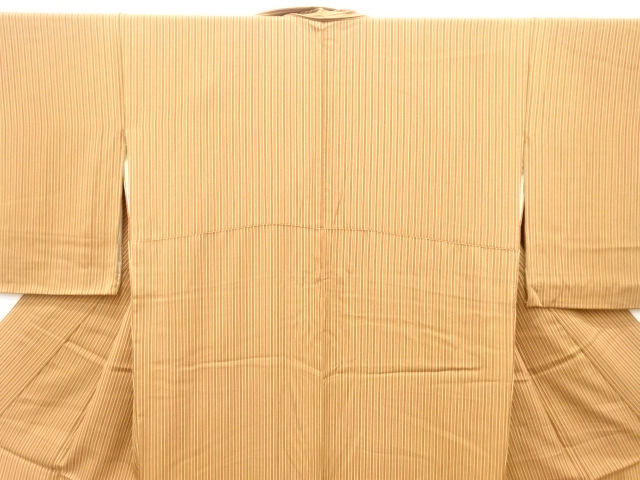  縞模様　小紋着物